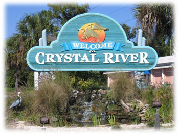 Crystal River City Sign
