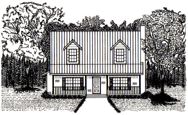 The Adams Cracker Elevation