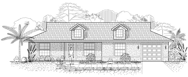The Oak Elevation