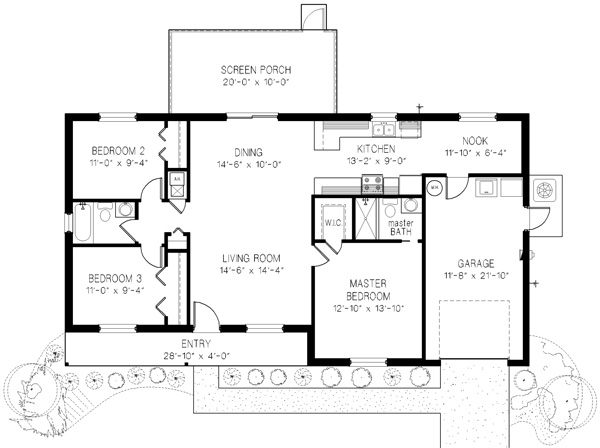 The Oak Floor Plan