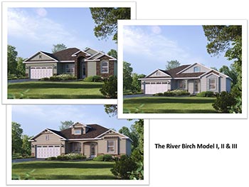 River Birch Elevation