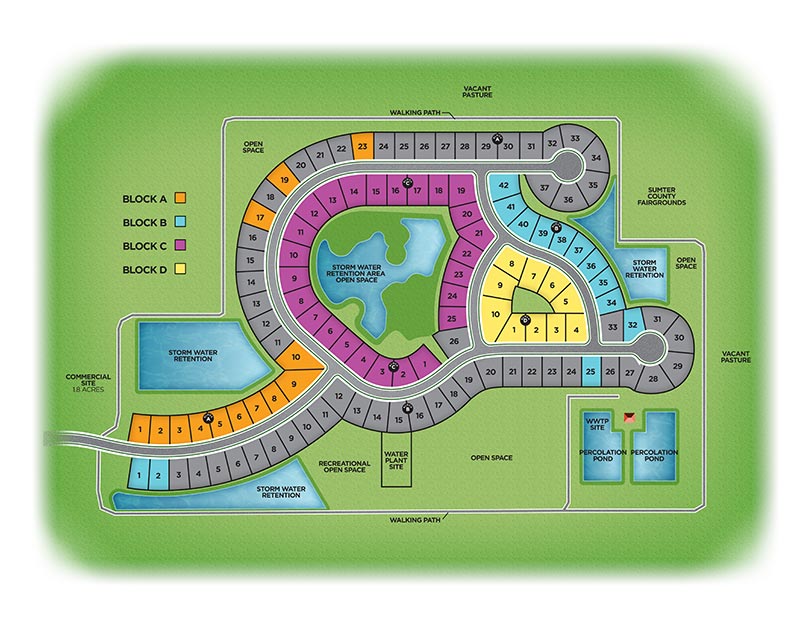 Jumper Creek Manor Layout
